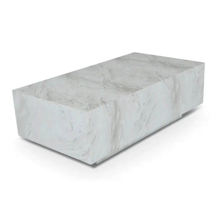 Caster Coffee Table Bianca