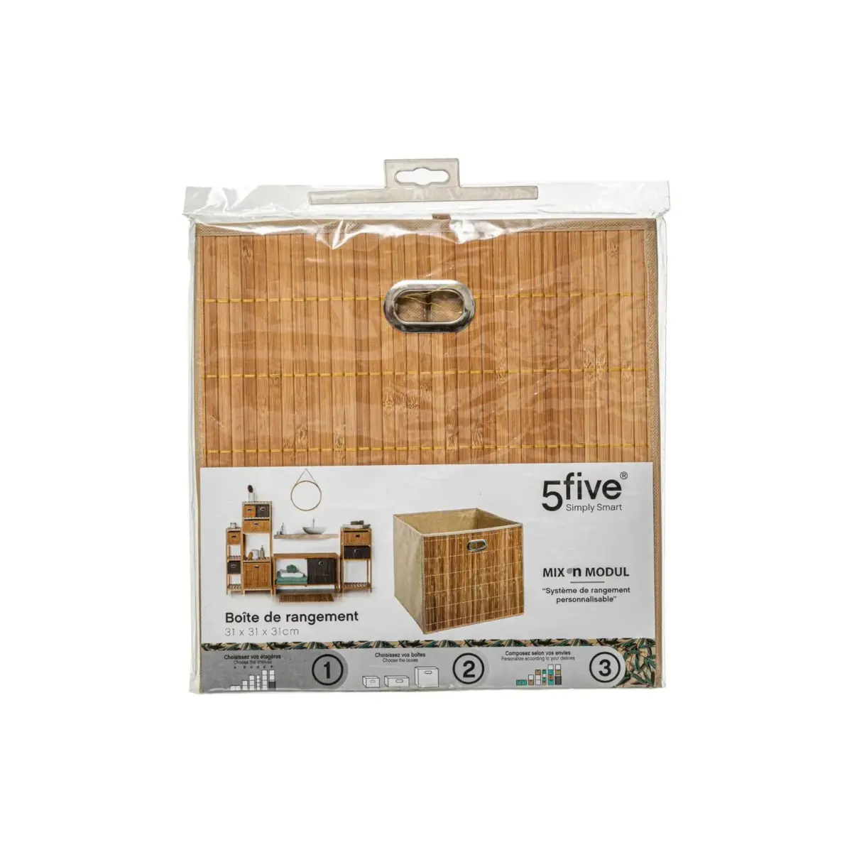 Baskets 31x31 Bamboo Nat