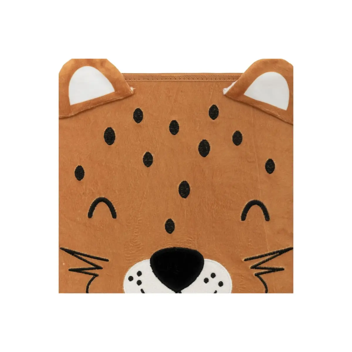 Leopard Velvet Storage