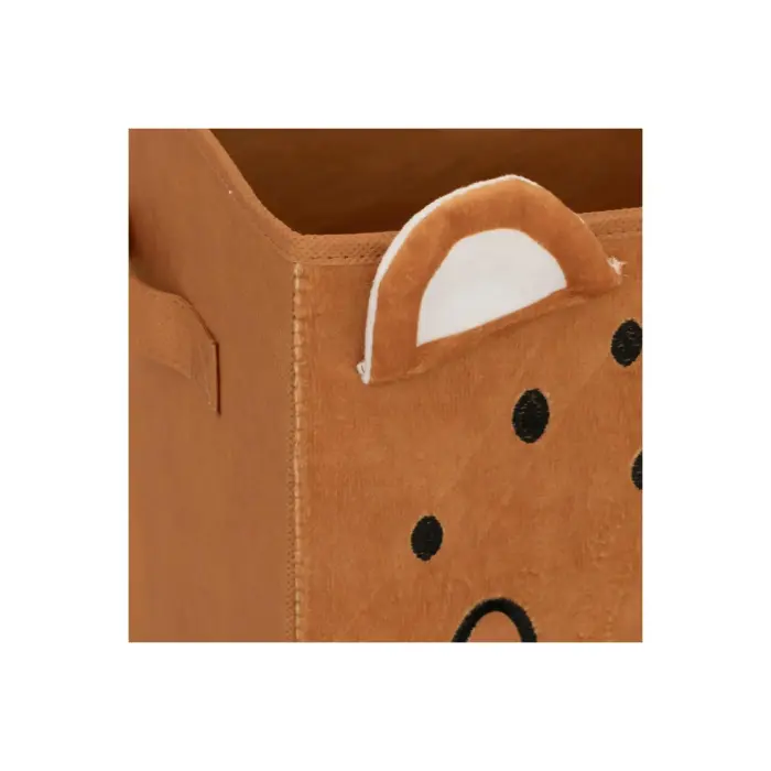 Leopard Velvet Storage