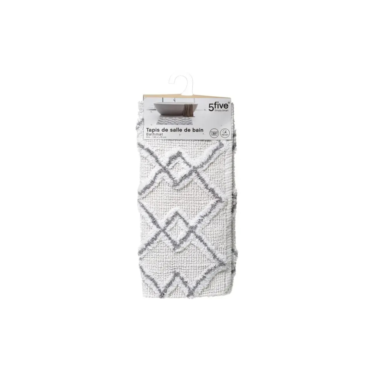 Ethnic Cotton Bathmat