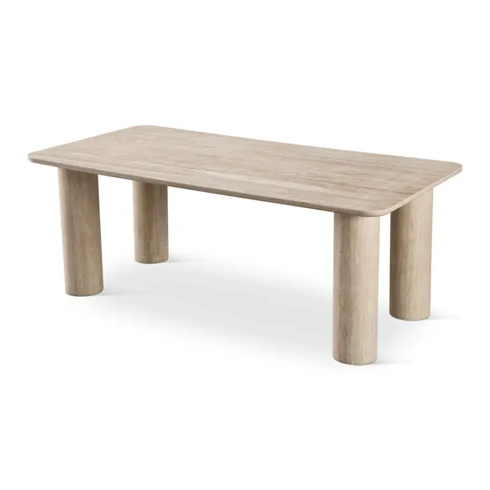 DINING TABLE YELLOW MDF