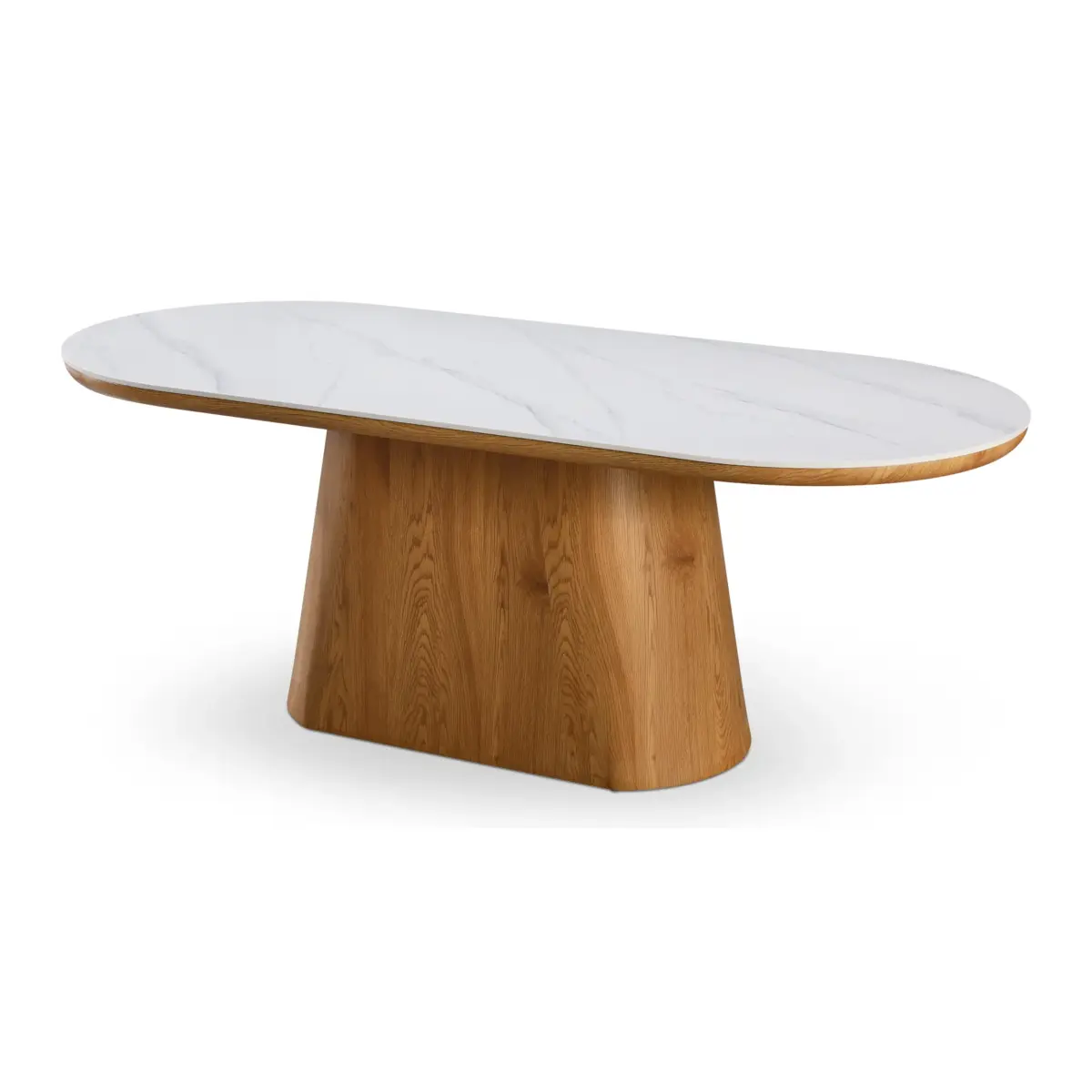 DINING TABLE SNOW WHITE MATT