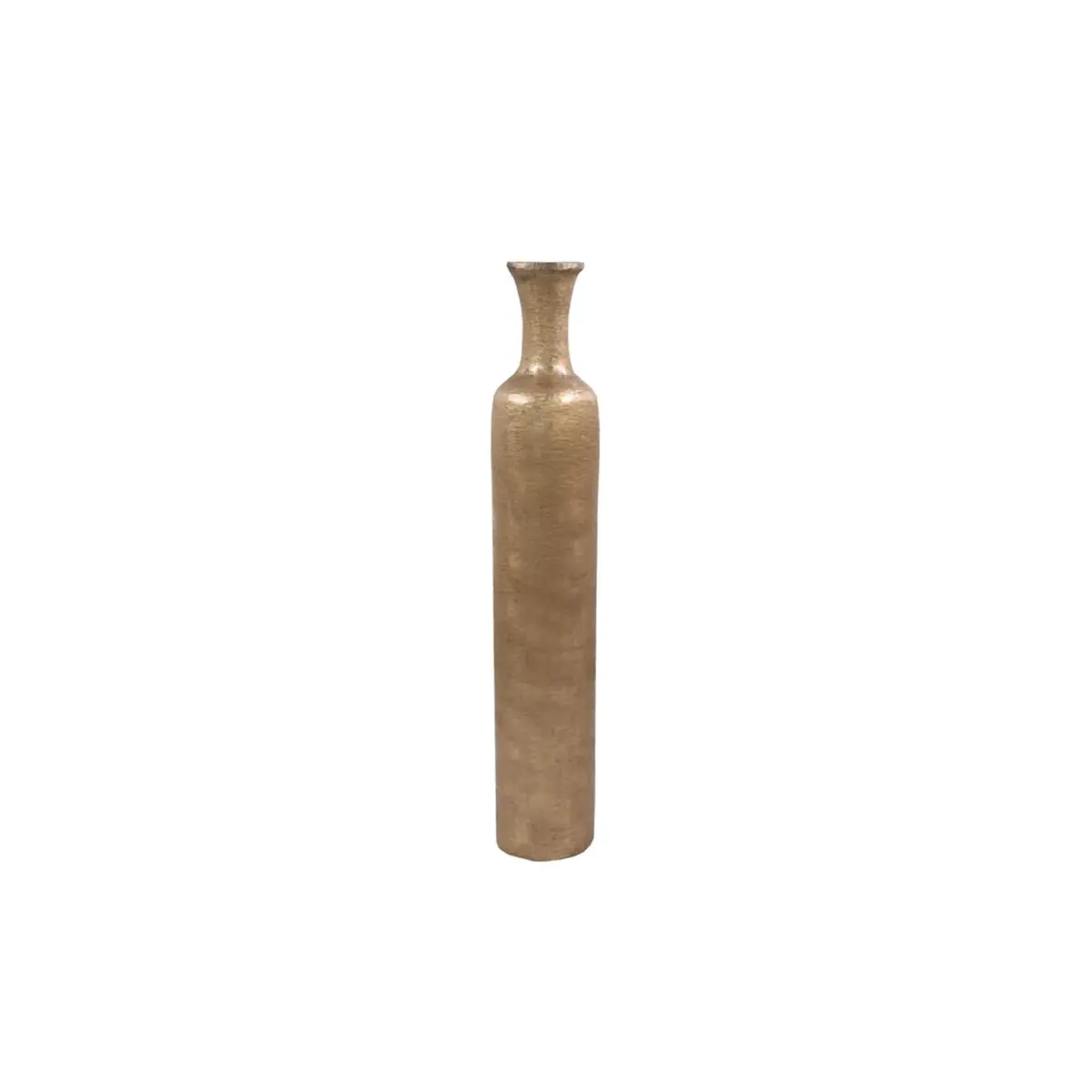 Fles Vase Aluminium Gold