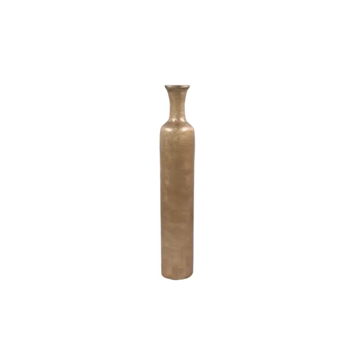 Fles Vase Aluminium Gold