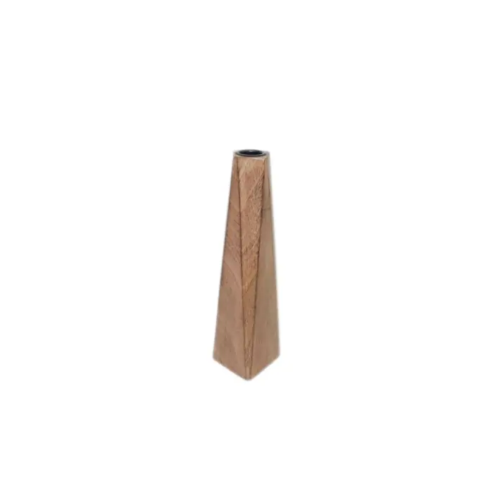 Trigon Candle Holder Wood