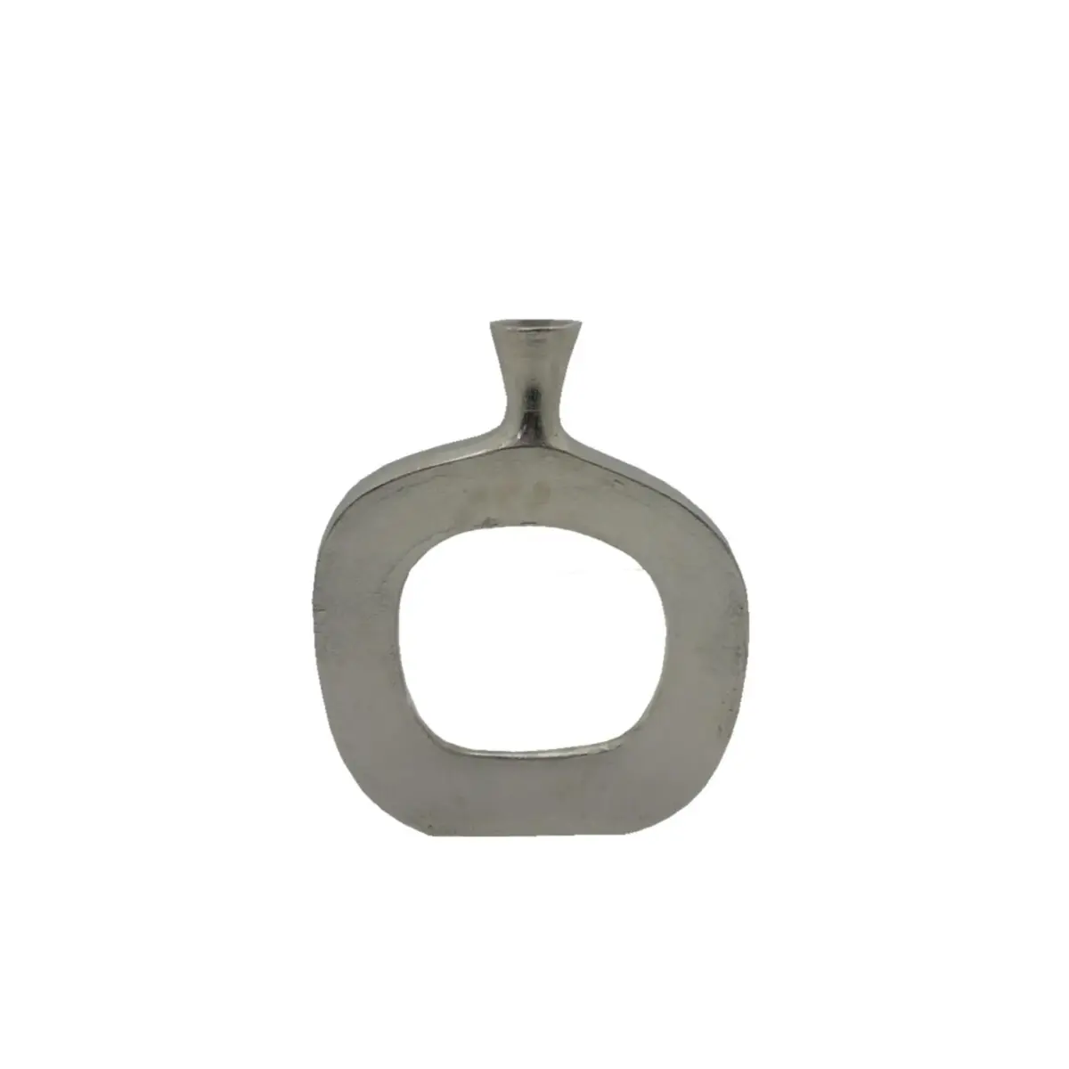 Aluminium Oval Vase