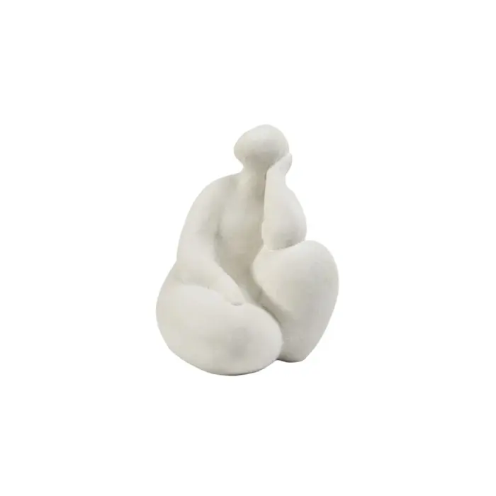 Terracotta White Figurine