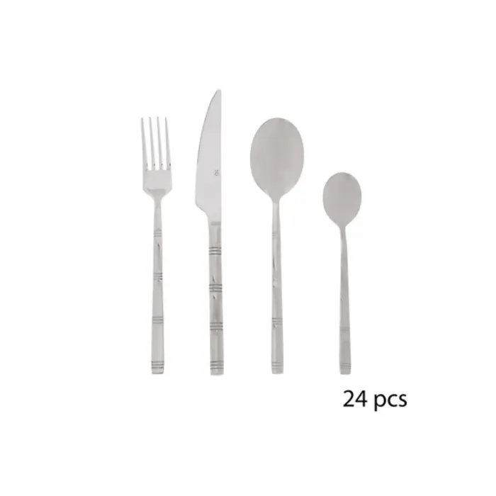 Inox Cutlery Set 24P