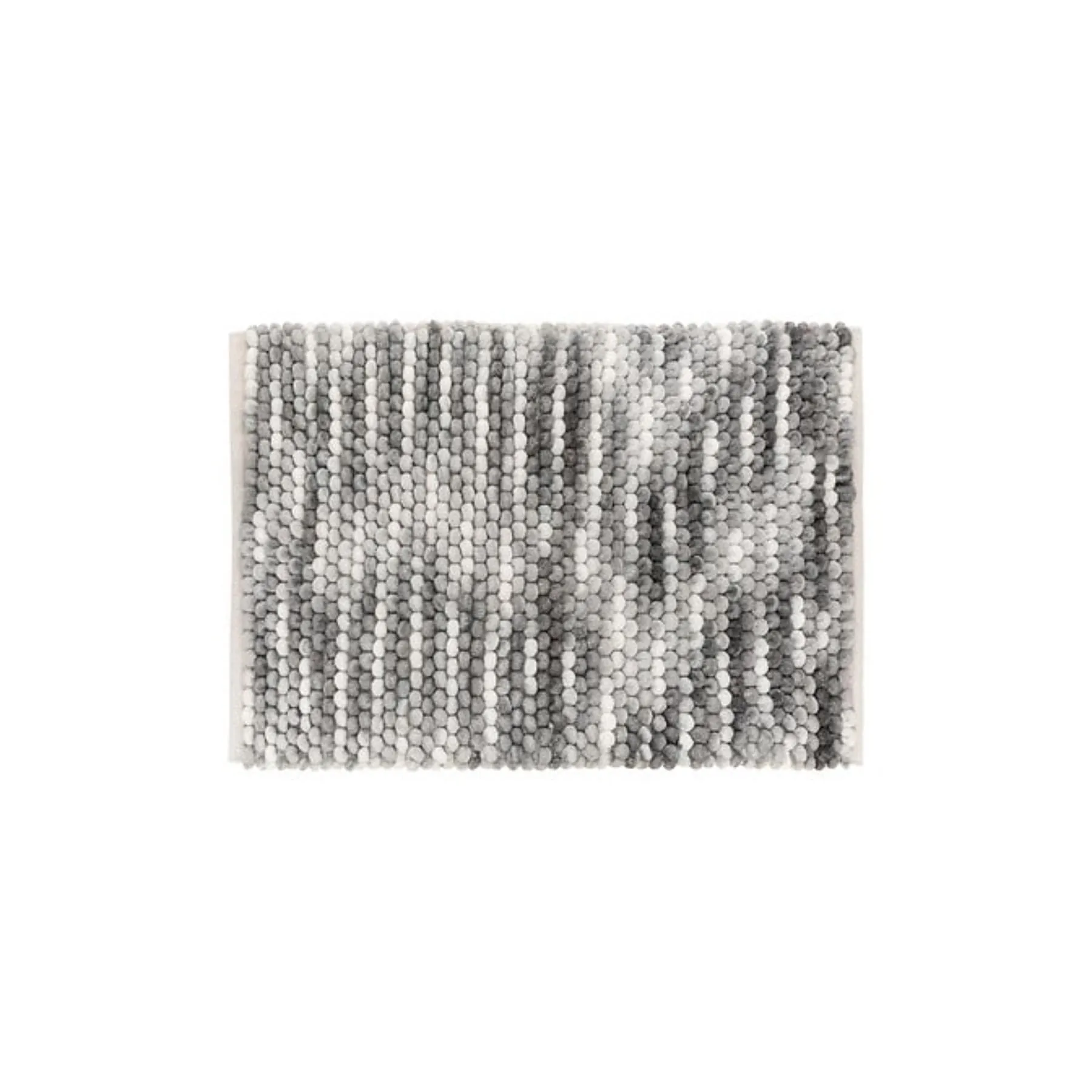 Four Day Grey Cotton Blend Bath Mat 50 × 75 cm