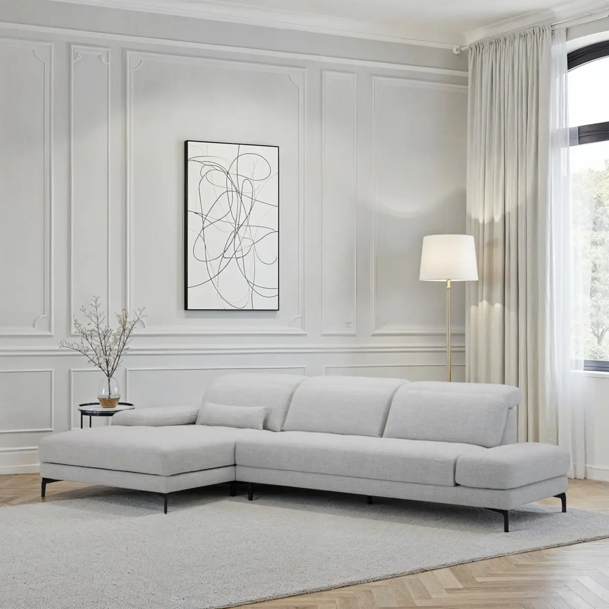KF.8335-A0300303-LCN ELOISE Corner Sofa