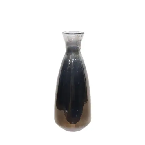 Among Vase Glass Grey