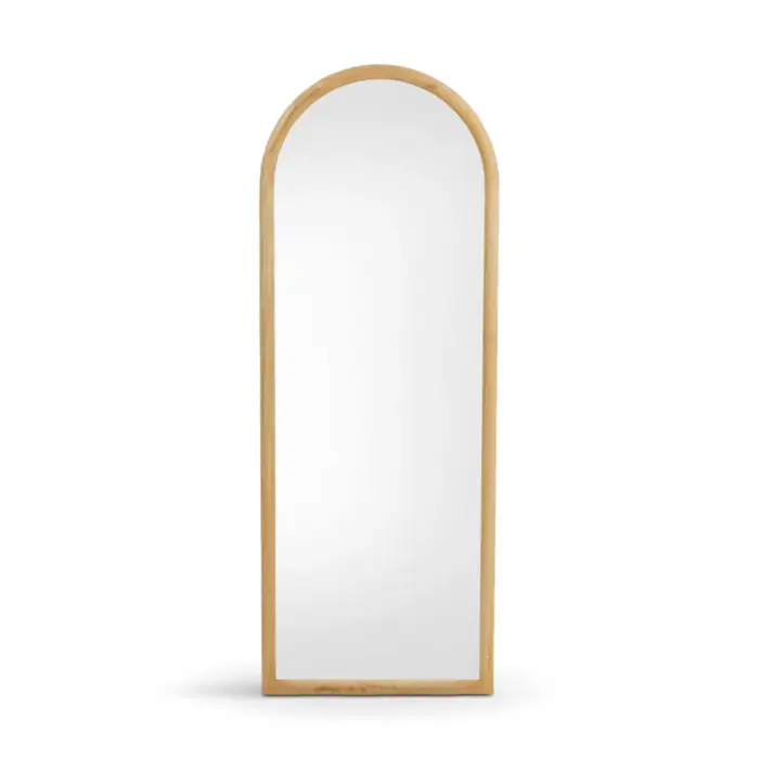Scandi Mirror Wood Scandi Mirror Wood