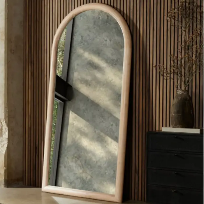 Scandi Mirror Wood Scandi Mirror Wood