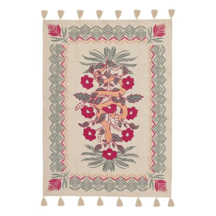 Wild Print Cotton Rug Wild Print Cotton Rug