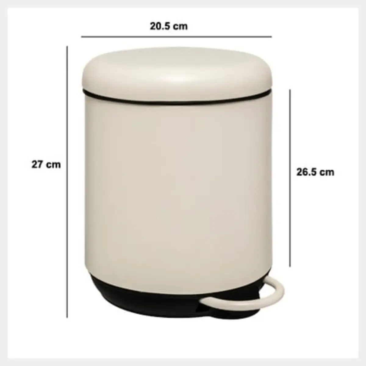 Ivoire Dustbin