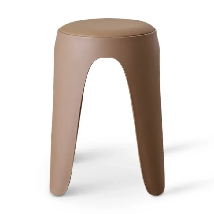 8213-LIGHT-BROWN-1 PETAL Stool