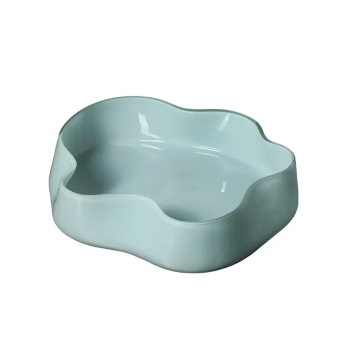 Blue Petal Plate