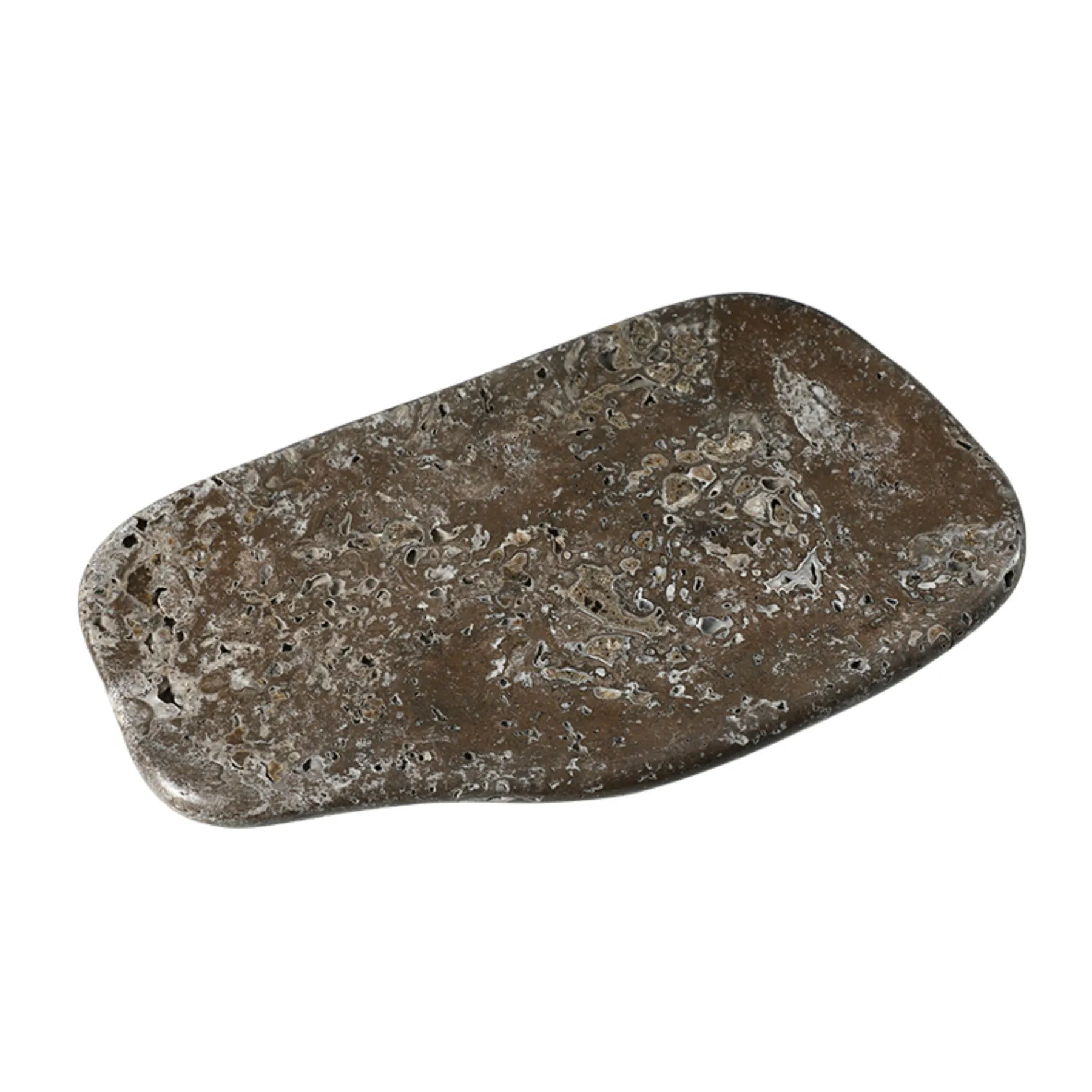 Four Day Simple Stone Plate Grey