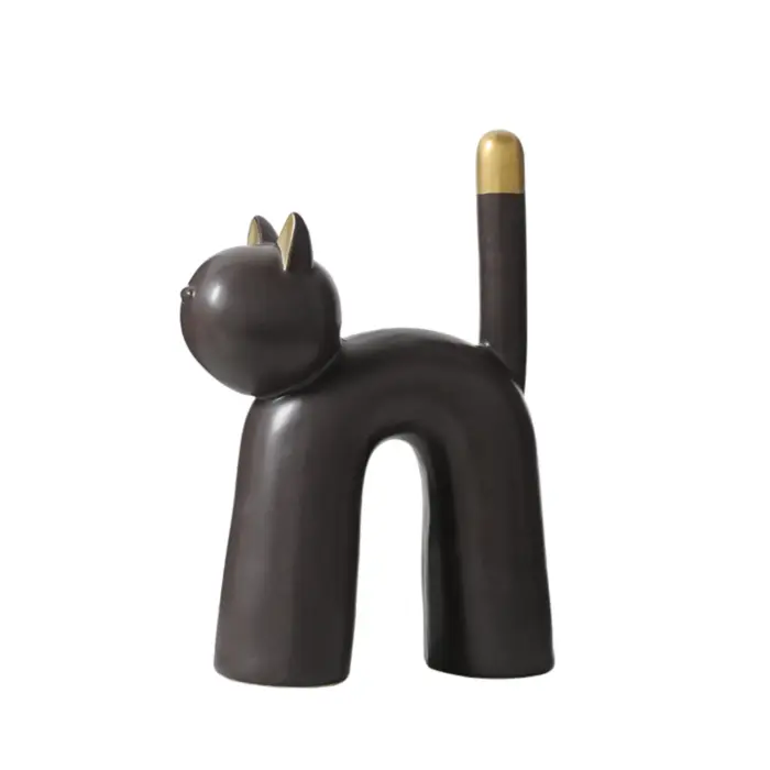 Arch Cat Figurine