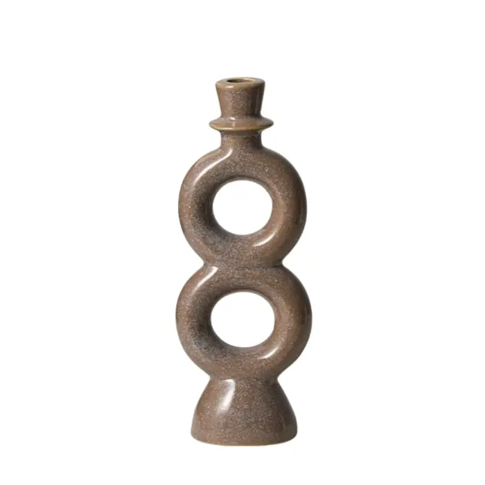 Double Circle Candle Holder
