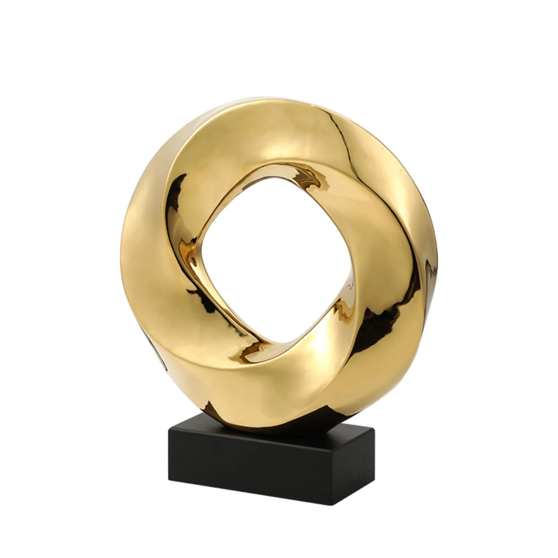 Four Day Gold Ring Ornament