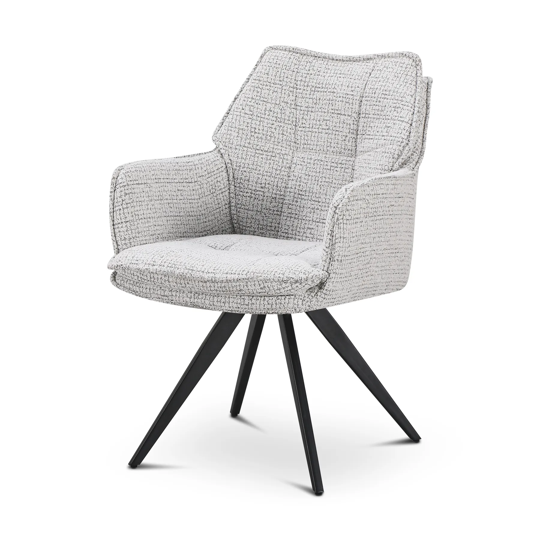 Four Day CARILO Swivel Dining Chair Beige