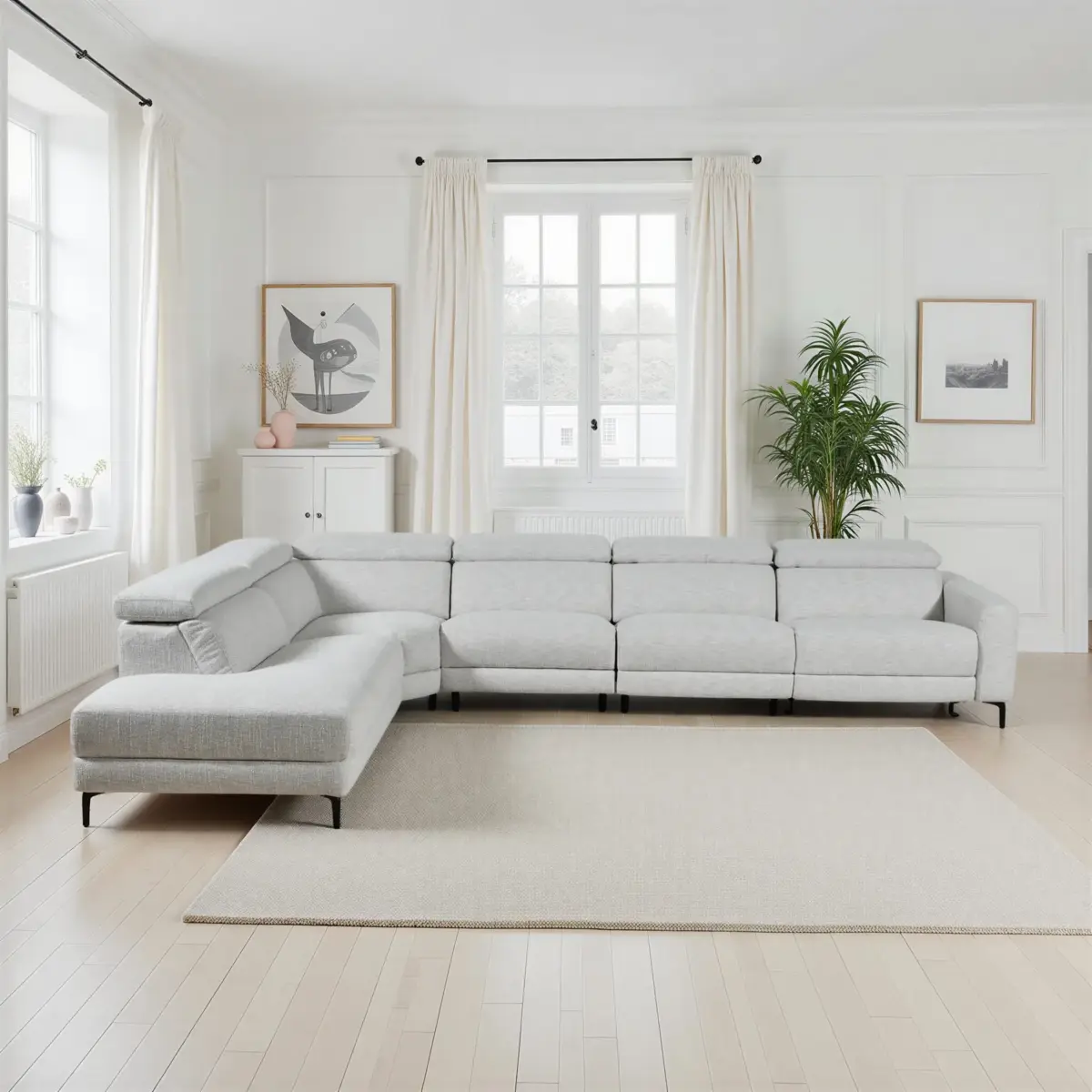 KM.6611-A0303020-LCR MIRE Corner Sofa Long