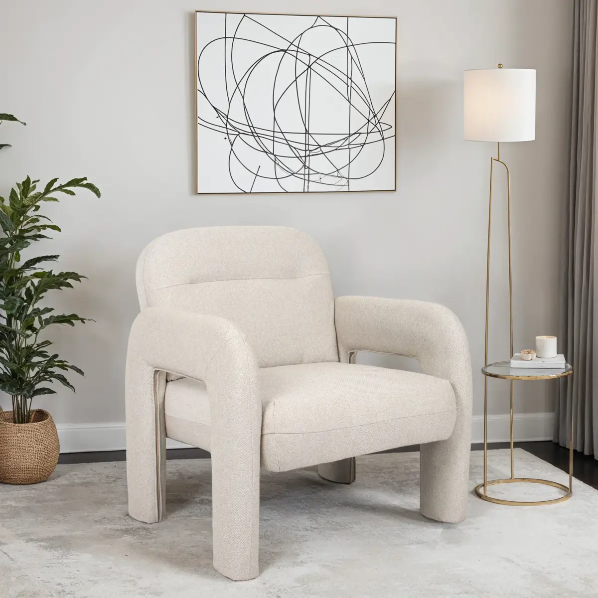 BRUNE Armchair