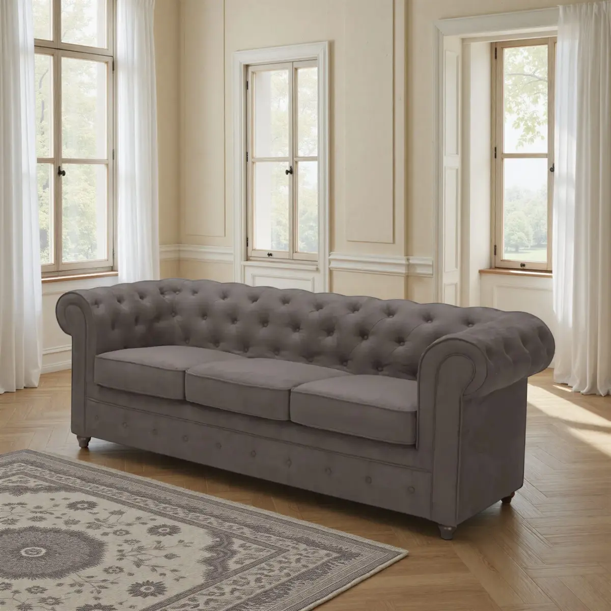 3187-3S-C-820-1 CLARA 3 Seater Sofa