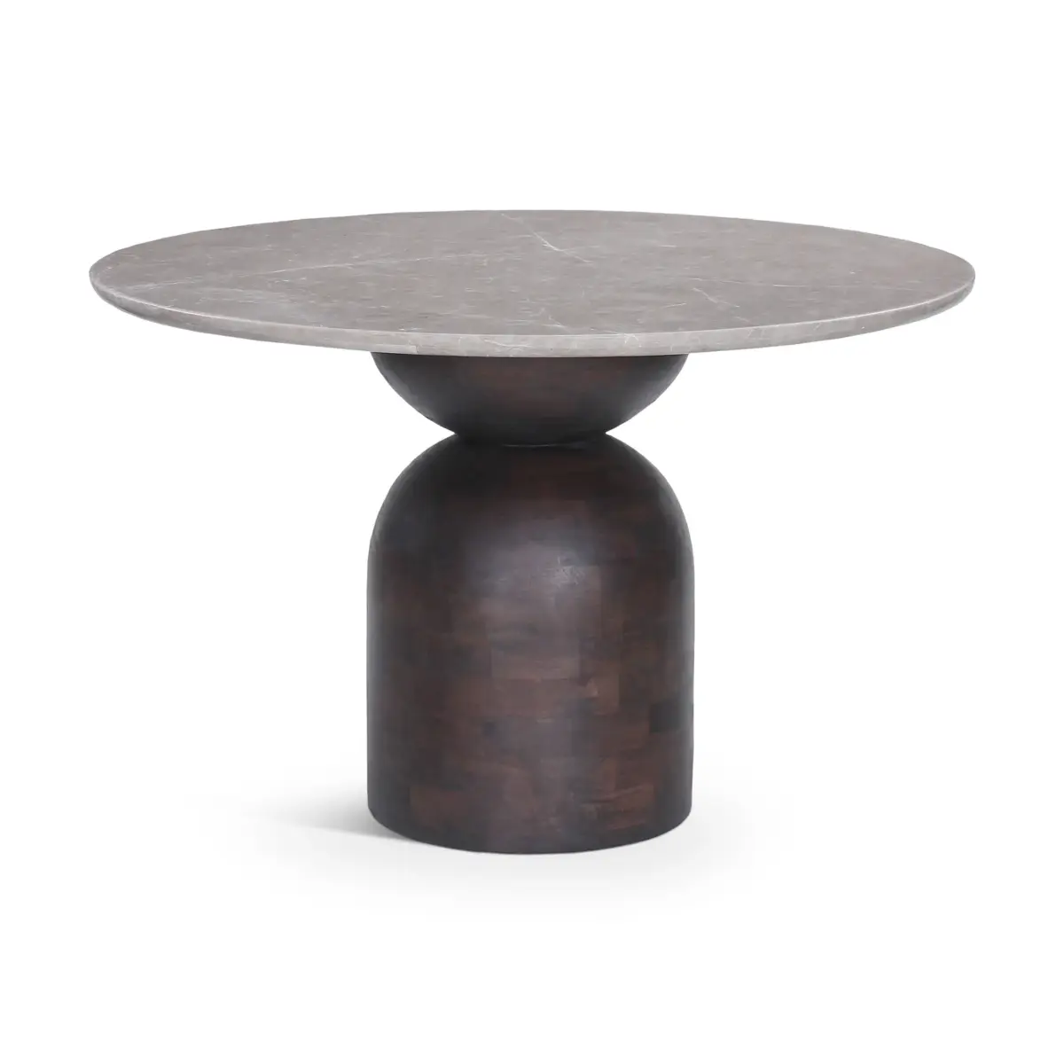 Dining Table Wood Marble