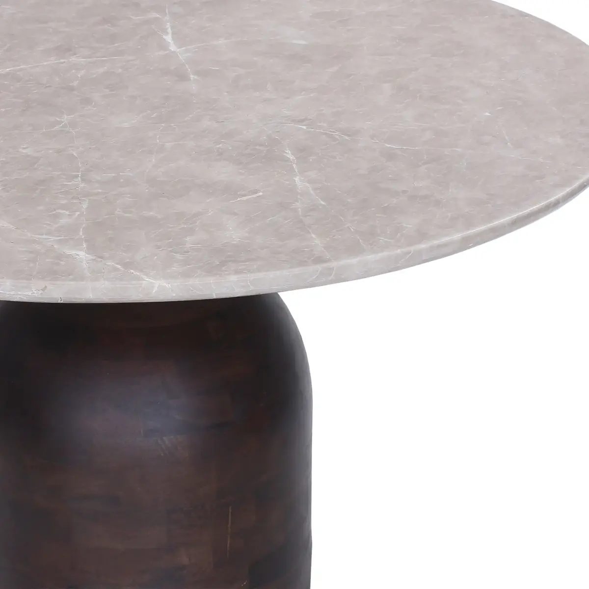 Dining Table Wood Marble