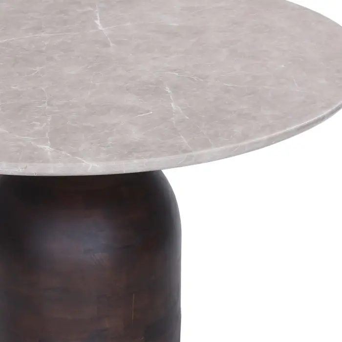 Dining Table Wood Marble