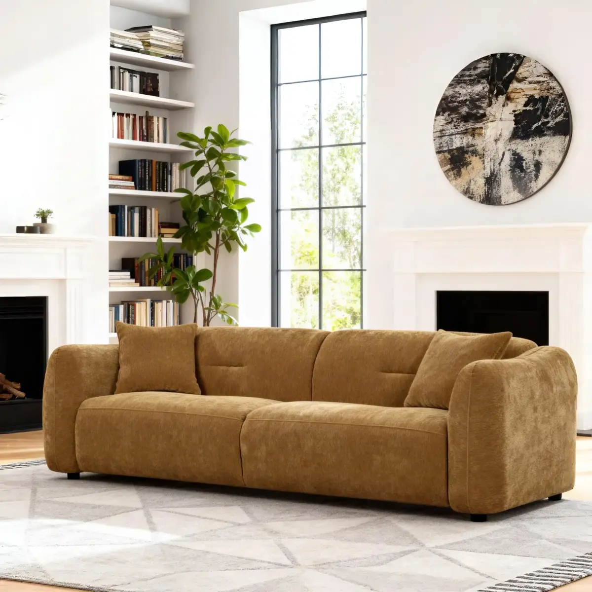 MK-6218-3S-JYM357-6-4 SOOFY 3 Seater Sofa