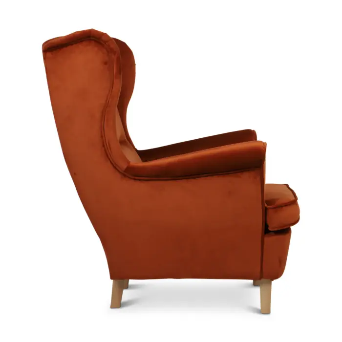 MY-6694-BLUVEL-4215-2 HOZPY Armchair