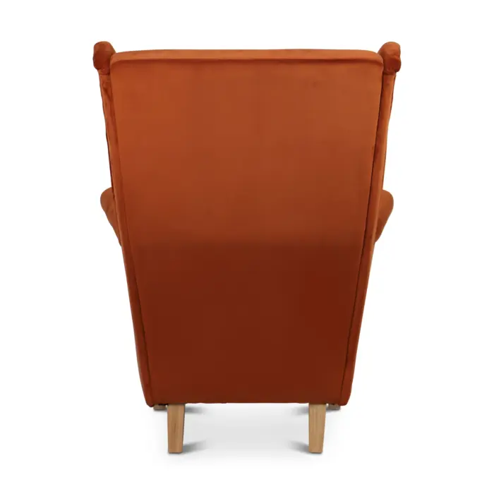 MY-6694-BLUVEL-4215-4 HOZPY Armchair