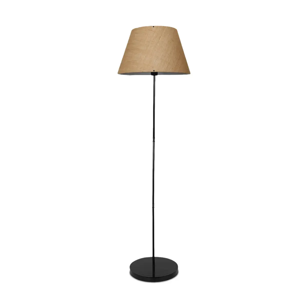 Floor Lamp Beige+black