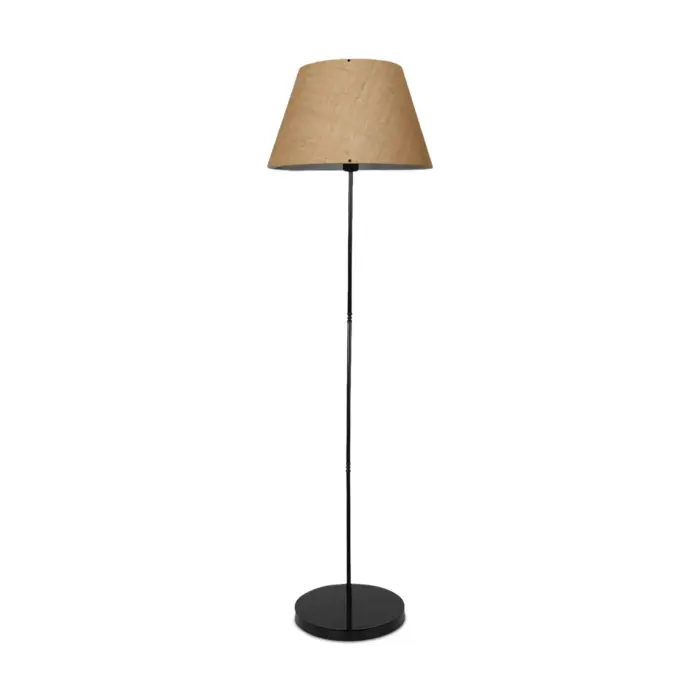 Floor Lamp Beige+black