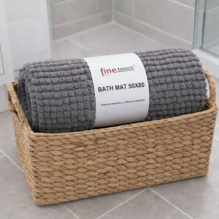 BATH MAT GREY