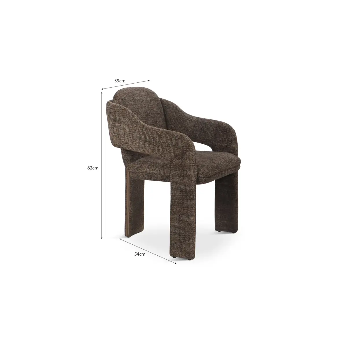 CC-257-CKS063-06-2-1 BRACHO Dining Chair