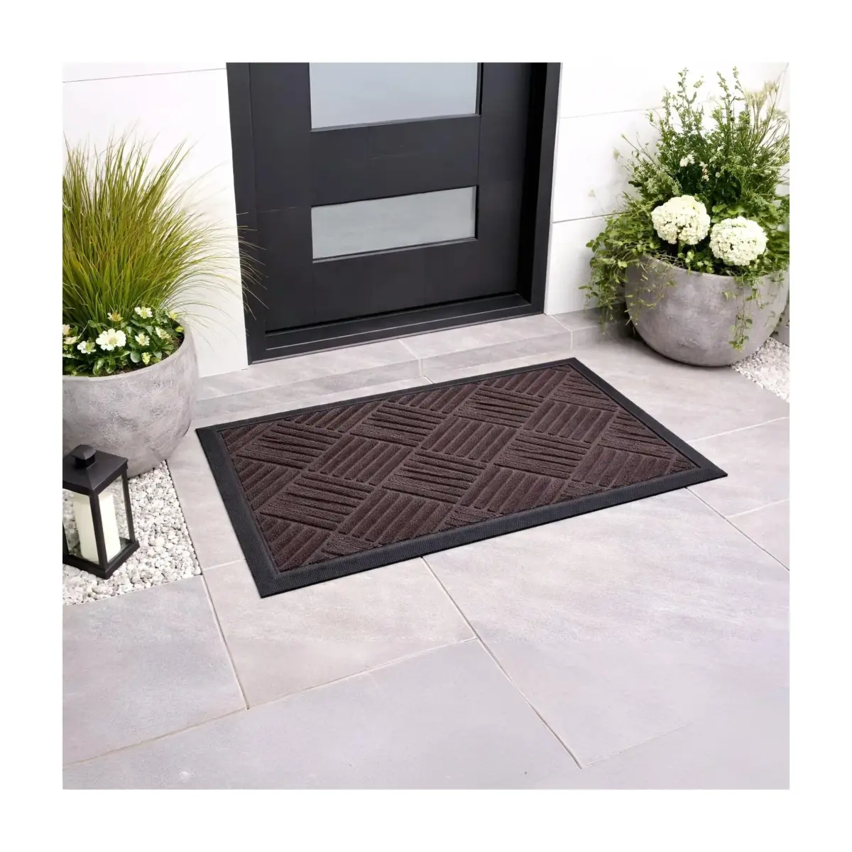DOOR MAT HNIOXOS 40X60 BROWN