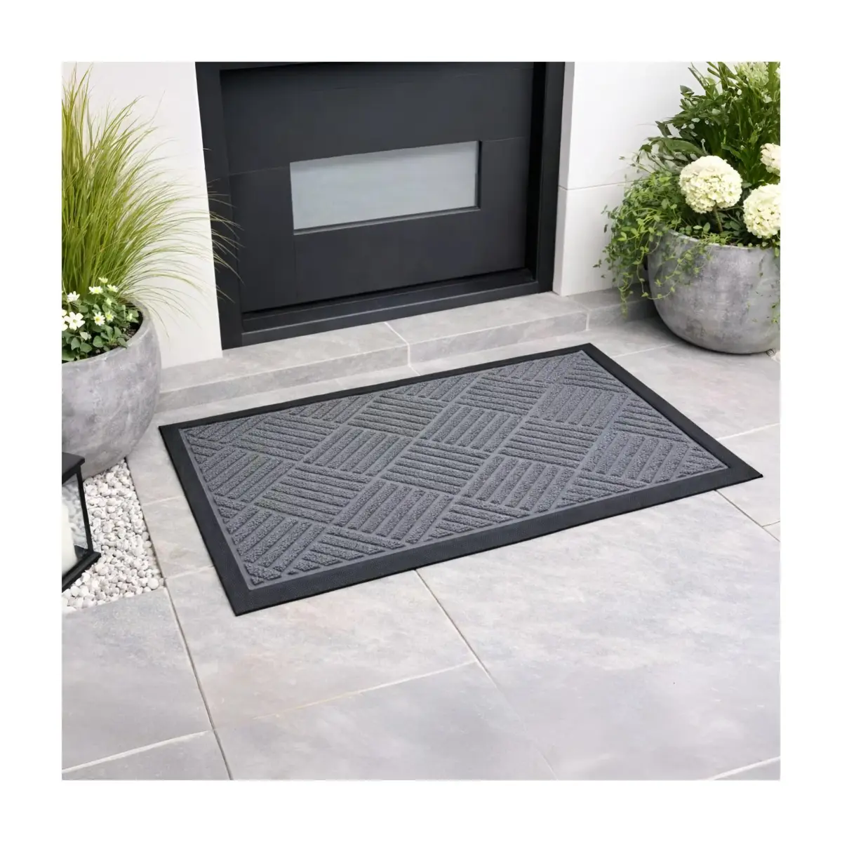 DOOR MAT HNIOXOS 40X60 GREY