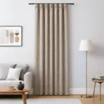Faux Linen Voile Curtain 280 × 270 cm, Model 50076
