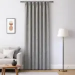 Faux Linen Voile Curtain 280 × 270 cm, Model 50076