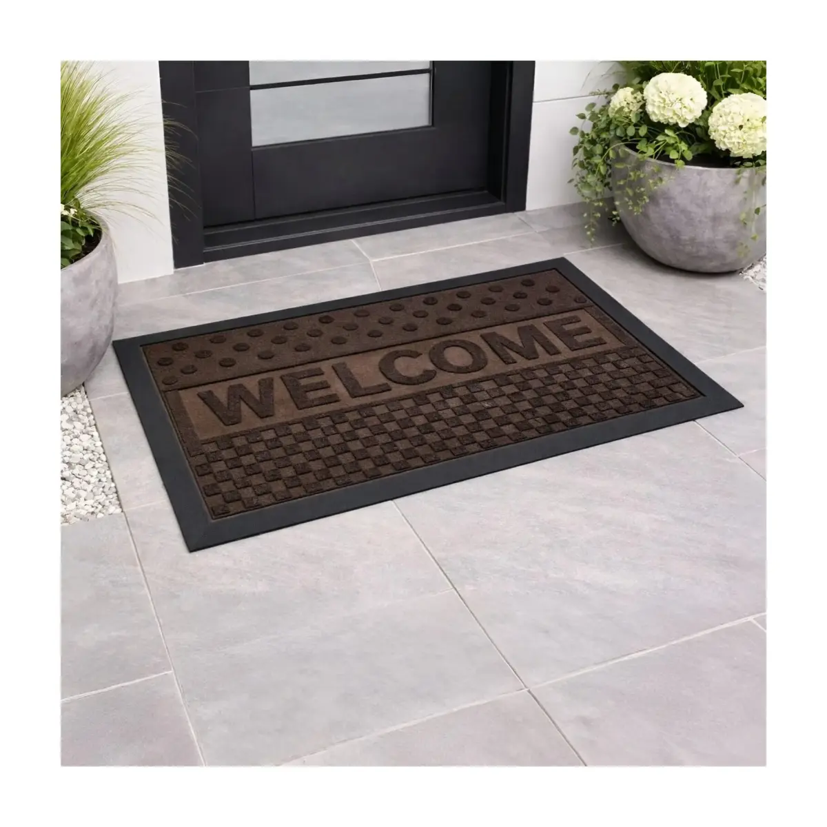 DOOR MAT NARCISSOS 45X75 BROWN