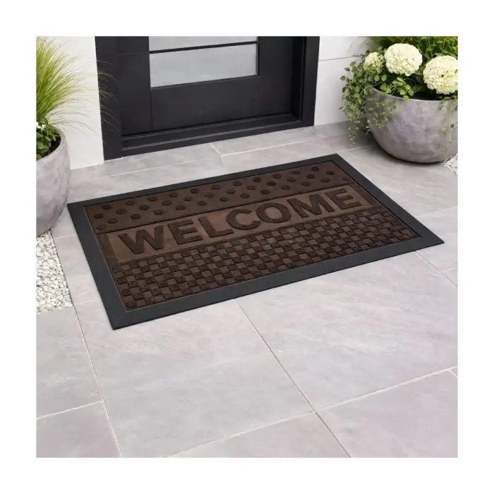 DOOR MAT NARCISSOS 45X75 BROWN