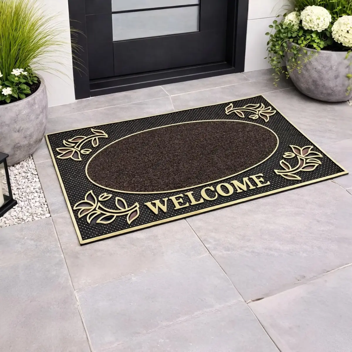 DOOR MAT ORIONAS 45X75 GOLD