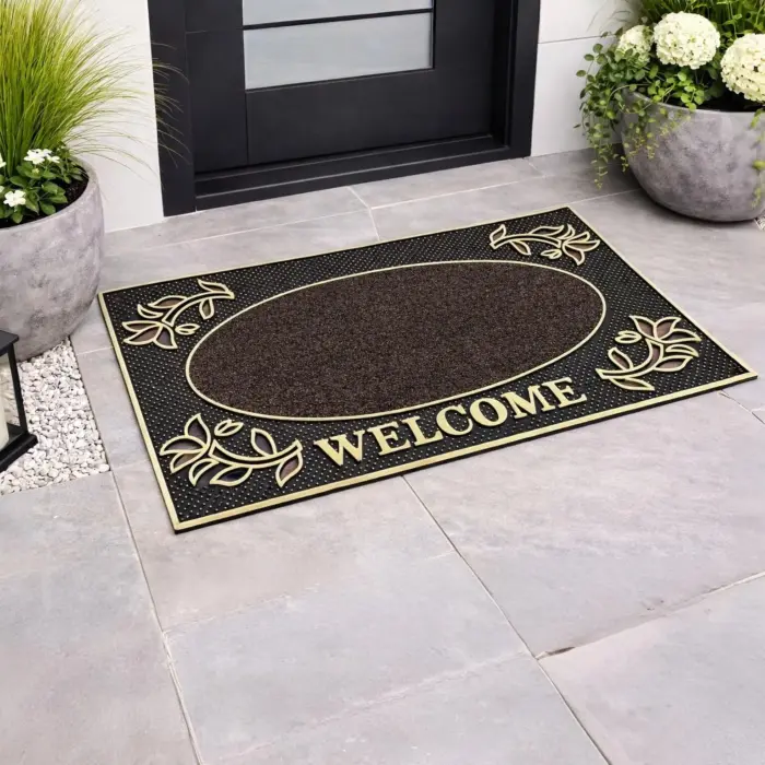 DOOR MAT ORIONAS 45X75 GOLD