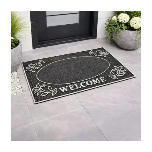 DOOR MAT ORIONAS 45X75 SILVER