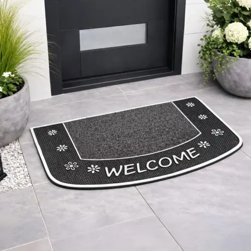 DOOR MAT PEGASUS 45X75 SILVER